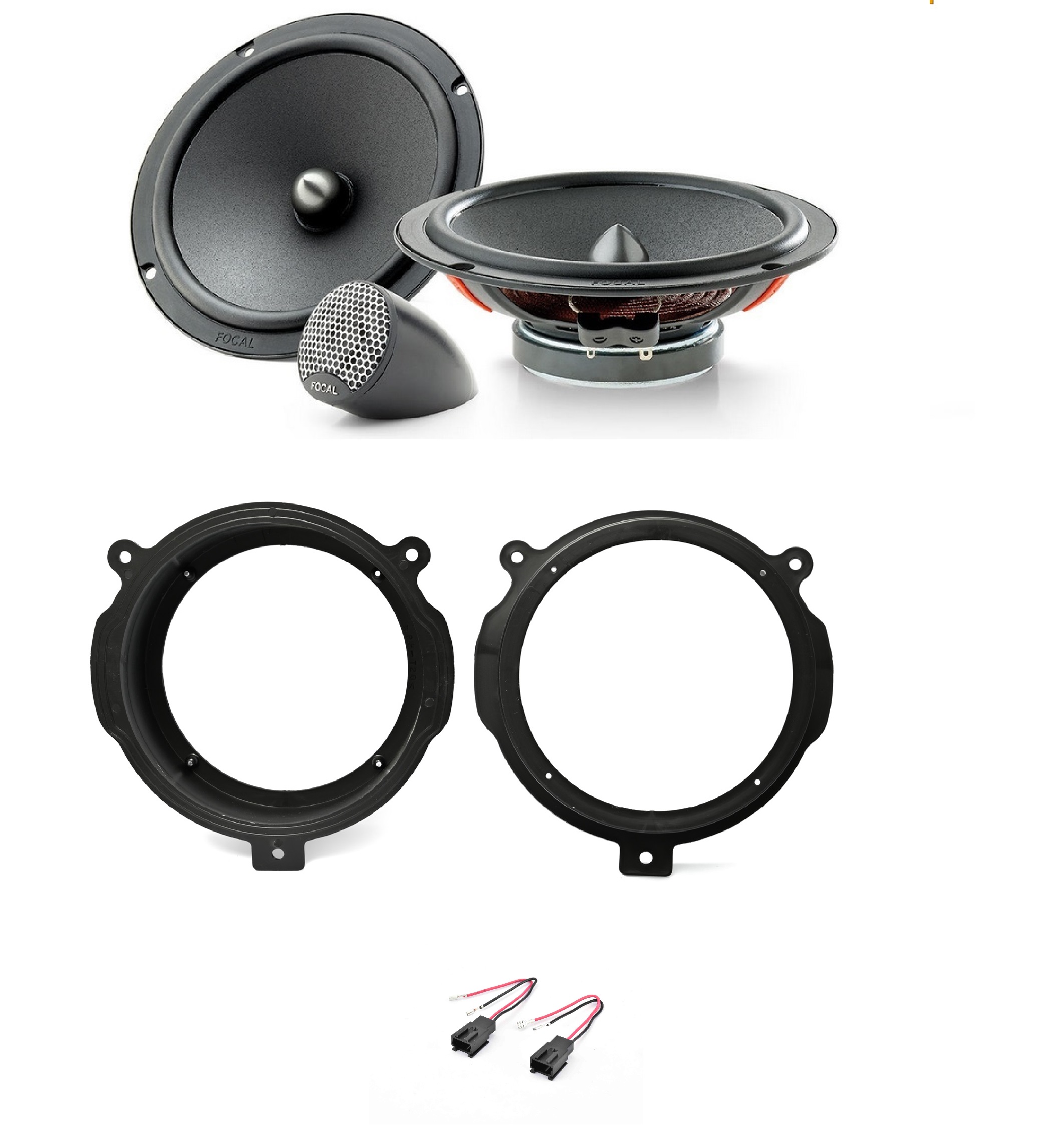 Kit altoparlanti Focal Universal per Peugeot Partner serie dal 2008 al 2013
