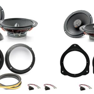Kit 6 altoparlanti Focal Universal per Audi A1 8X (2010-2023)