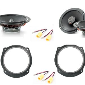 Kit 6 altoparlanti Focal Universal per Fiat Bravo serie (198_) dal 2007 al 2016