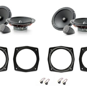 Kit 8 altoparlanti Focal Universal per Mitsubishi Pajero V80 3 porte Short Wheel base