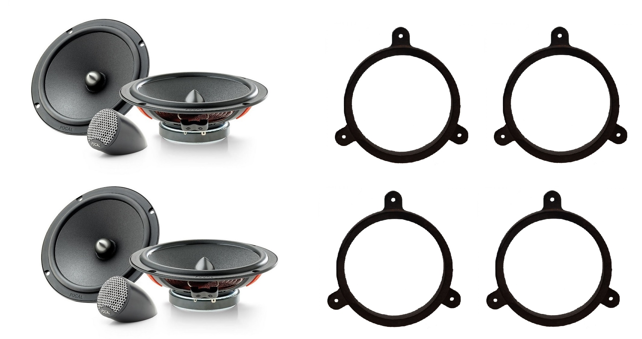 Kit 8 altoparlanti Focal Universal per Volvo V50