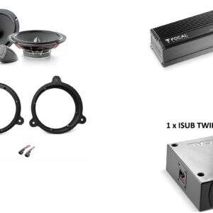 Kit Focal per Alfa Romeo Mito (08-13) serie Universal + subwoofer