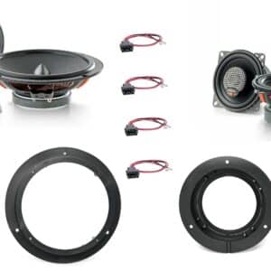 Kit 6 altoparlanti Focal Universal per Mercedes Classe A (W169) serie dal 2004 al 2012