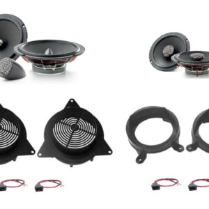 Kit 6 altoparlanti Focal Universal per Mercedes ML (W163) serie dal 1997 al 2005