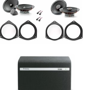 Kit altoparlanti + subwoofer Focal Universal per Nissan X-Trail serie 2014-2017
