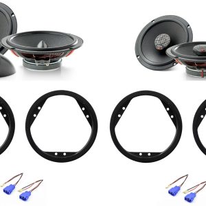 Kit 6 altoparlanti Focal Universal per Mitsubishi L200 serie dal 2004