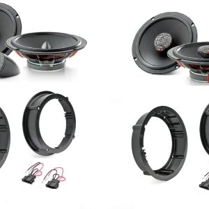 Kit 6 altoparlanti Focal Universal per Volkswagen Polo IV (9N) serie 2001 - 2009