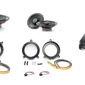Kit altoparlanti Focal + subwoofer per Mercedes CLK Cabriolet serie A209  dal 2002 al 2010