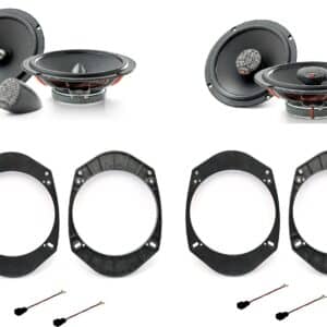 Kit 6 altoparlanti Focal Universal per Mazda 3 BK dal 2003 al 2009
