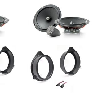 Kit altoparlanti + amplificatore Focal Universal per Audi A4 B7 serie dal 2004 al 2008