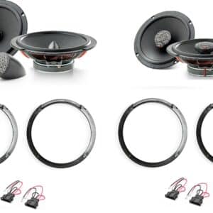 Kit 6 altoparlanti Focal Universal per Seat Ibiza III 3° serie dal 2001 al 2008