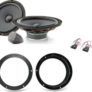 Kit altoparlanti 200mm Focal Universal per Passat B8 serie dal 2015 al 2022