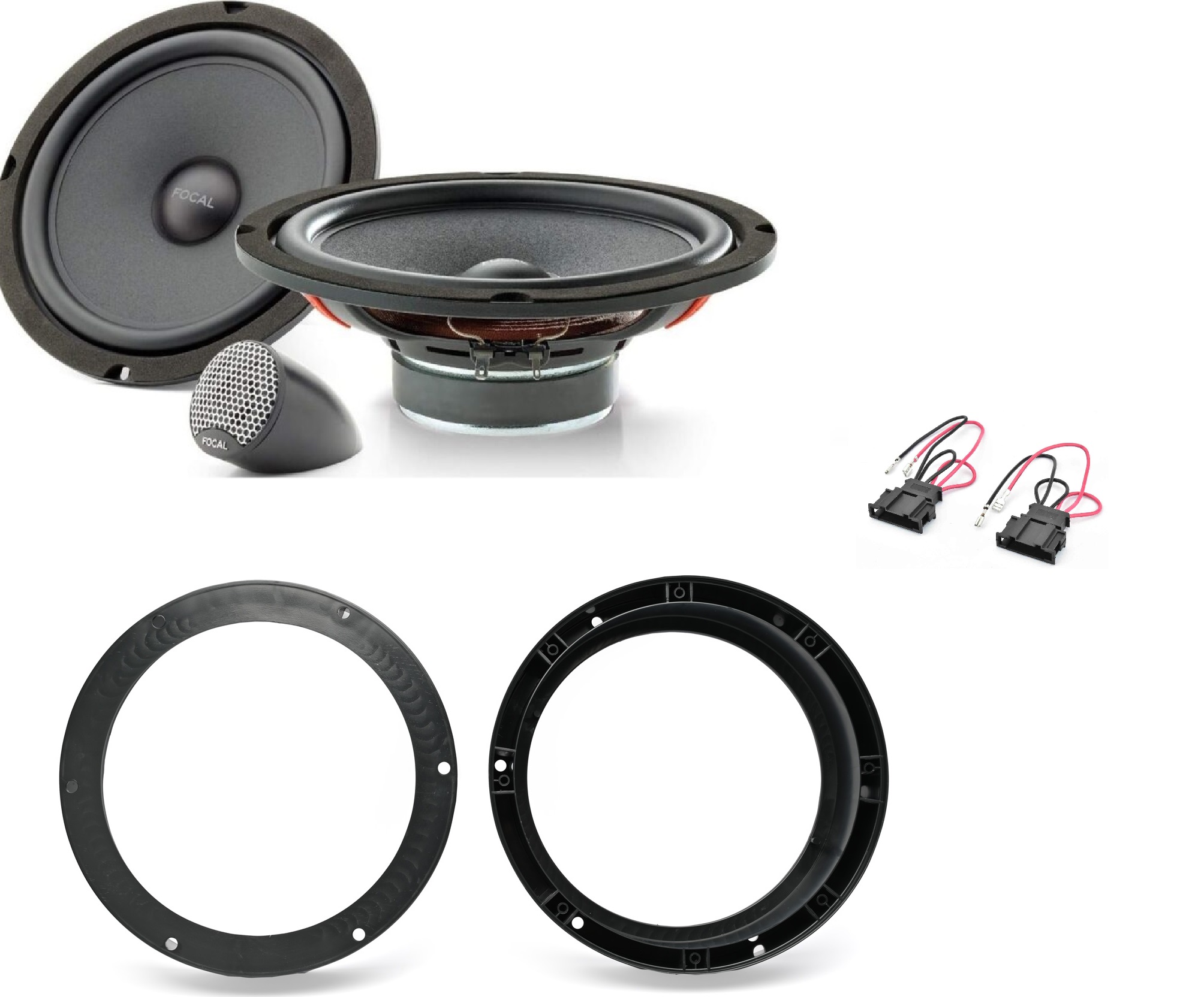 Kit altoparlanti 200mm Focal Universal per Passat B8 serie dal 2015 al 2022