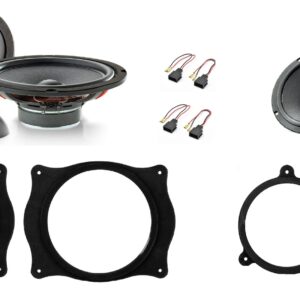 Kit 6 altoparlanti Focal Universal per Subaru XV-E boxer serie 2018 - 2022