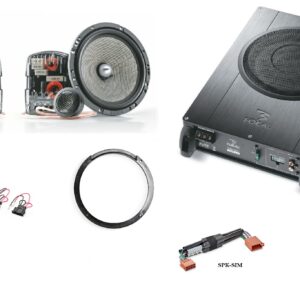 Kit Focal Access sub/ampl iSub 2.1 per Volkswagen Golf serie 7 7.5 dal 2012 al 2020