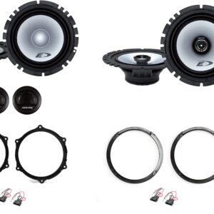 Kit 6 altoparlanti Alpine per SEAT Ibiza V serie KJ1, KJG dal 2017