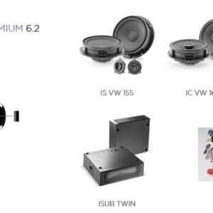 Kit Focal Inside Twin per Volkswagen VW Taigo