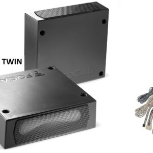 Focal Inside ISUB Twin + IMP 2.2 Doppio Subwoofer passivo ultra compatti sottosedile