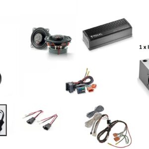 Kit upgrade Focal K2 amplificatore + Subwoofer per Porsche 993 Cabrio serie 1995 – 1998