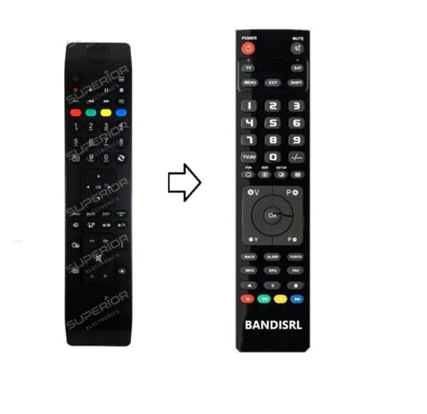 Telecomando compatibile per NEO LED-50872SMART-WI-FI