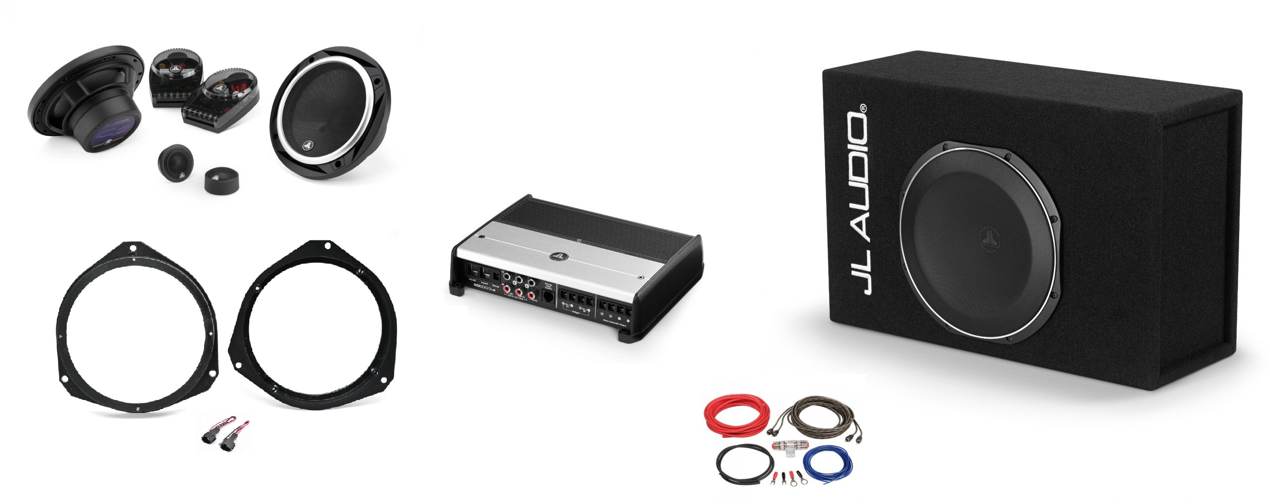 JL Audio kit altoparlanti + amplificatore + Subwoofer per Alfa Romeo Giulia