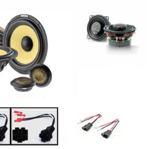 Kit altoparlanti Focal K2 + amplificatore per Porsche 993 Cabrio serie 1995 – 1998