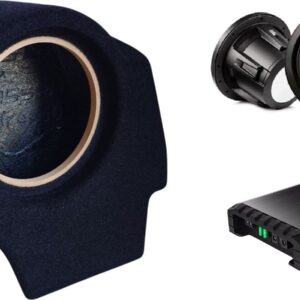 Kit Subwoofer R2 per Renault Kadjar + cassa chiusa  + amplificatore Alpine S2-A60M