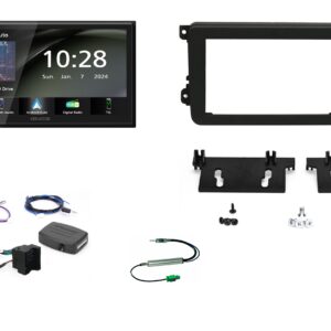 Autoradio Multimedia Kenwood per Volkswagen T5 Transporter (7JD, 7JE, 7JL, 7JY, 7J ) 2009-2015