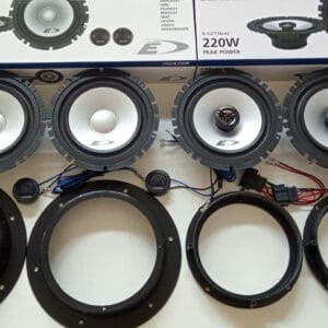 Kit 6 altoparlanti Alpine per Volkswagen Touran 2003-2010 1T