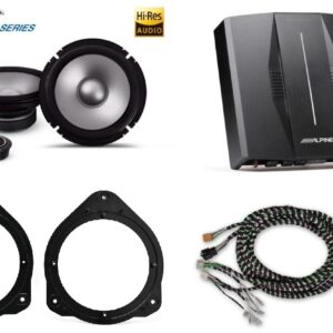 Kit Alpine linea S2 Hi Res per Audi TT (8S) MK3  DSP+Altop.+Subwoofer