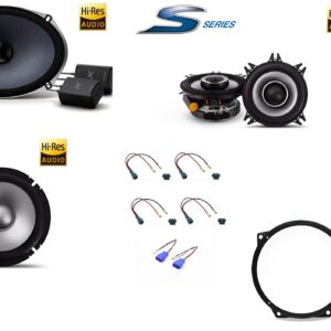 Kit 10 altoparlanti Alpine per Mini Cooper R57 Anteriori e Posteriori 360W max