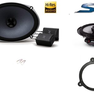 Kit altoparlanti Alpine per Nissan Z serie 2021 - 2024 Anteriori e Posteriori 360W