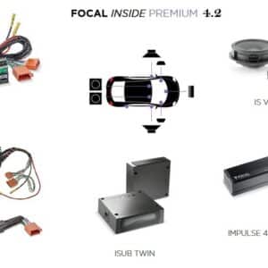 Kit Focal Inside Premium 4.2 per Volkswagen VW ID4