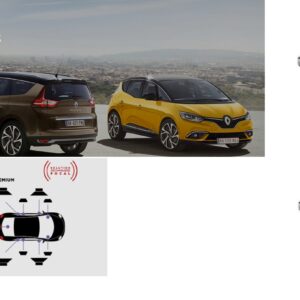 Kit Focal Inside 8.1 per Renault Scenic IV Intense plug and play + subwoofer