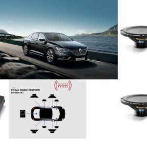 Kit Focal Inside 8.1 per Renault Talisman Easy Link plug and play + subwoofer