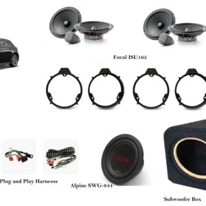 Kit Focal/Mosconi Sound Upgrade per Mercedes CLA serie W117