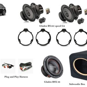 Kit Gladen/Mosconi Sound Upgrade per Mercedes CLA serie W117