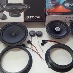 Kit 6 altoparlanti Focal per AUDI A4 B8 Avant (8K5) Anteriori e Posteriori