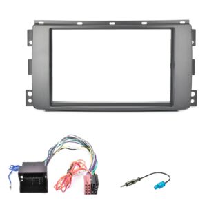 Kit installazione autoradio 2 DIN per SMART FORTWO Coupè (451) serie dal 2007 al 2010