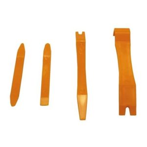 Kit installazione autoradio 4 leve plastica per smontaggio cruscotto portiere