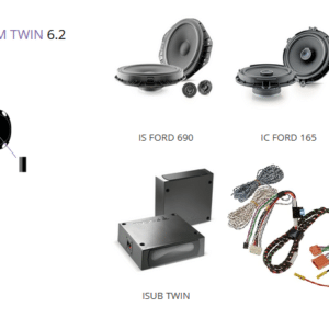 Kit Focal inside Premium Twin 6.2 per Ford F450 Super Duty