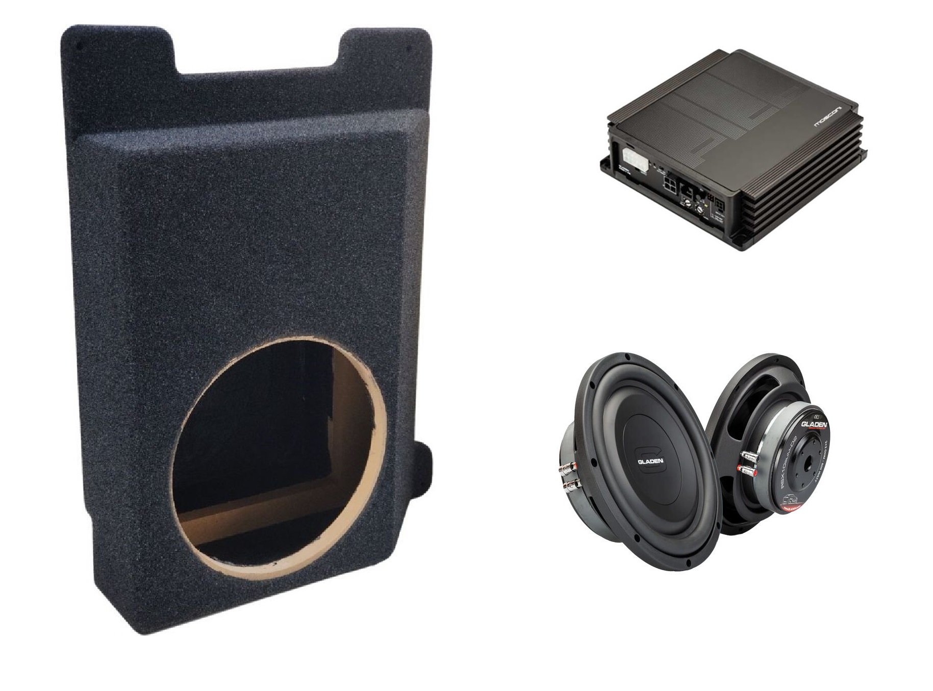 Kit Mosconi Gladen Subwoofer + amplificatore per Opel – Vivaro C serie dal 2019