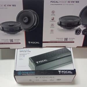 Kit Focal Inside Powered 6.0 per SKODA Fabia III (2015-2021)