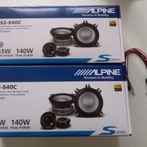 Kit 8 altoparlanti Alpine S2 per BMW serie 7 Anteriori e Posteriori