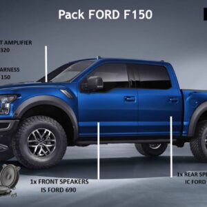Kit Focal inside per Ford F-150 Raptor serie dal 2017 al 2020