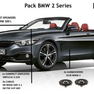 Kit Focal Inside Powered 6.2 Impulse per BMW serie 2 (F23) convertible serie dal 2014