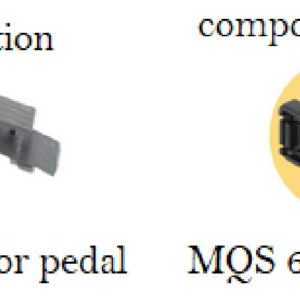 Kit Connettore MQS 6 vie per BMW serie 3 E46 cablaggio pedale accelleratore
