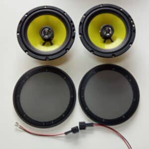 Coppia altoparlanti - casse per Opel Movano con griglie e cavetti