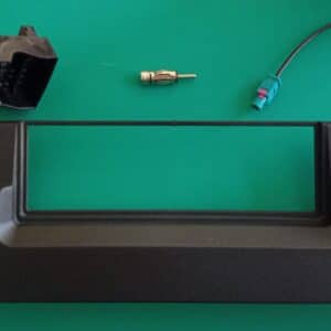 Kit installazione autoradio per BMW X5 E53  colore nero