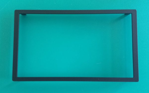 Cornice doppio DIN universale per autoradio 110x189x5mm